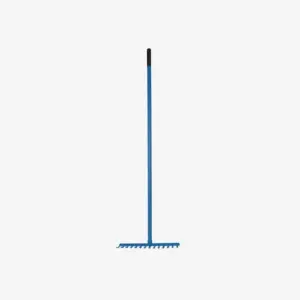 Flat rake with handle